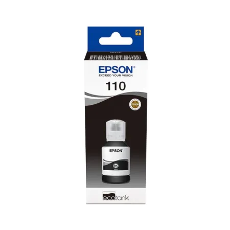 Oryginalny Tusz w butelce Czarny Epson 110 (T03P1, C13T03P14A)