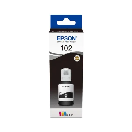 Oryginalny Tusz w butelce Black Epson 102 (T03R1, C13T03R140)