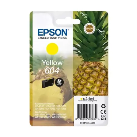 Oryginalny Tusz Yellow Epson 604 (T10G4, C13T10G44010)