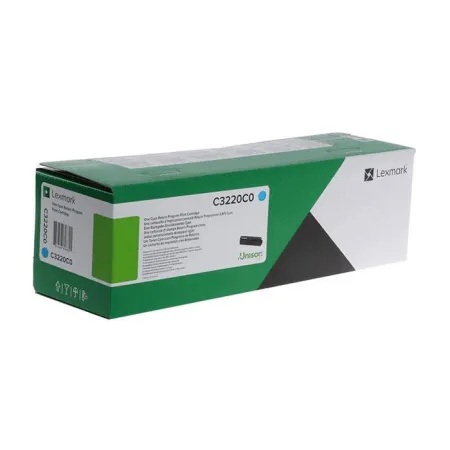Oryginalny Toner Cyan Lexmark C3224, C3226, C3326, C3426 (C3220C0)