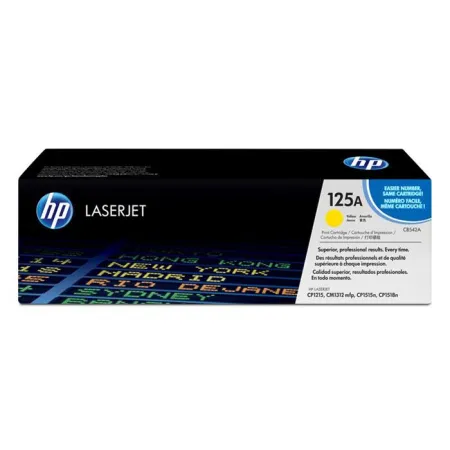 Oryginalny Toner Yellow HP Color LaserJet CM1312, CP1215, CP1515, CP1518 (125A CB542A)