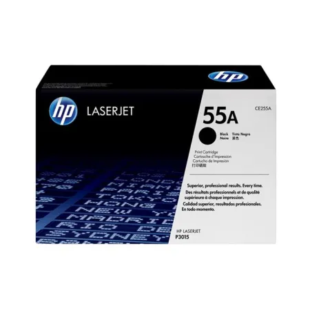 Oryginalny Toner Czarny HP LaserJet P3015 (55A CE255A)