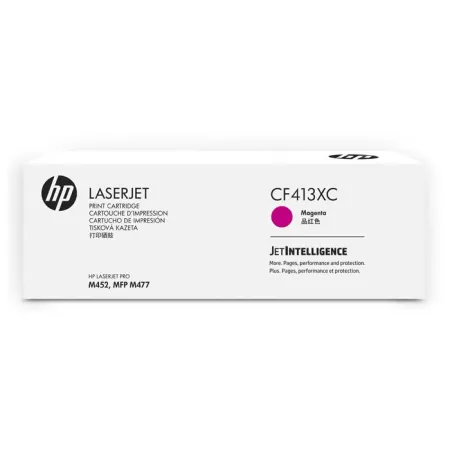 Oryginalny Toner Magenta HP Color LaserJet Pro M377, M452, M477 (410XC CF413XC), kompatybilne z CF413X