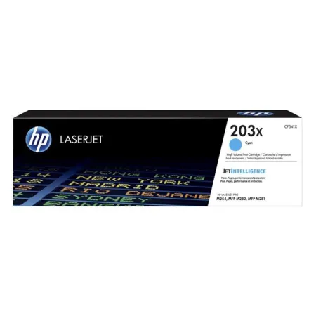 Oryginalny Toner Cyan HP Color LaserJet M254, MFP M280, MFP M281 (203X CF541X)