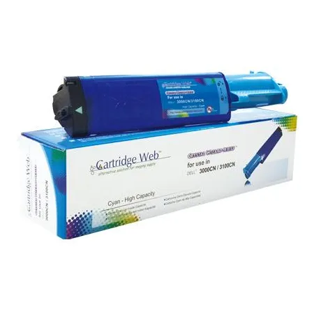 Toner Cartridge Web Cyan Dell 3000 zamiennik 593-10061