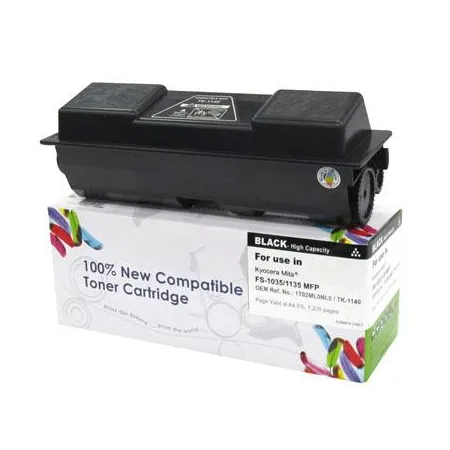 Toner Cartridge Web Czarny Kyocera TK1140 zamiennik TK-1140