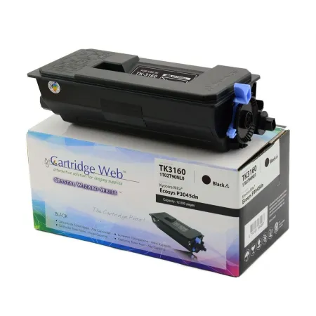 Toner Cartridge Web Czarny Kyocera TK3160 zamiennik TK-3160 (z pojemnikiem na zużyty toner WASTE BOX)  (UWAGA ! Litera "i" ma znaczenie w modelu urząd