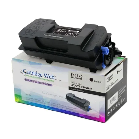 Toner Cartridge Web Czarny Kyocera TK3170 zamiennik TK-3170 (z pojemnikiem na zużyty toner WASTE BOX)