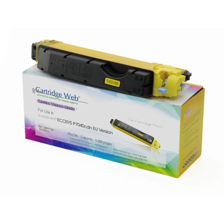 Toner Cartridge Web Yellow Kyocera TK5160 zamiennik TK-5160Y