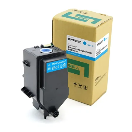 Toner Cartridge Web Cyan Minolta Bizhub TNP81C zamiennik AAJW451, AAJW4D2