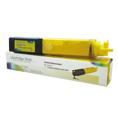 Toner Cartridge Web Yellow OKI C3400 zamiennik 43459329