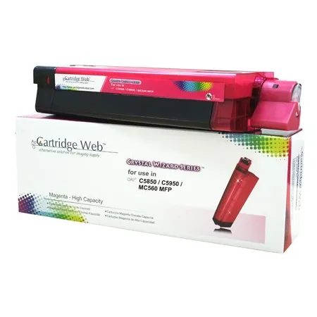 Toner Cartridge Web Magenta OKI C5850 zamiennik 43865722