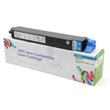 Toner Cartridge Web Cyan OKI ES3640A3, ES3640 PRO, WS3640 PRO MFP PRO zamiennik 43837107
