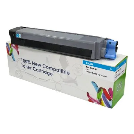 Toner Cartridge Web Cyan OKI ES8460 zamiennik 44059231