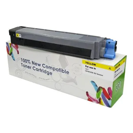 Toner Cartridge Web Yellow OKI MC860 zamiennik 44059209