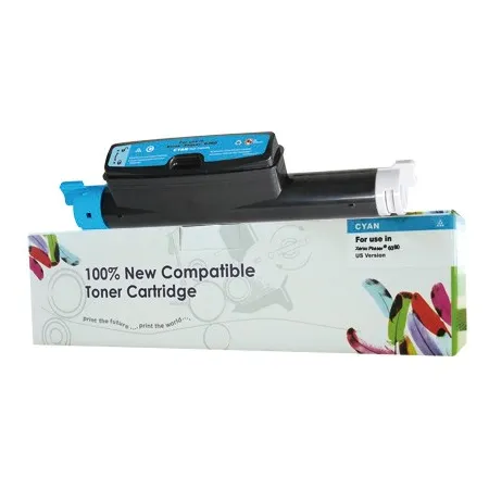 Toner Cartridge Web Cyan Xerox 6360 zamiennik 106R01218