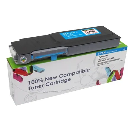 Toner Cartridge Web Cyan Xerox Phaser 6600 zamiennik 106R02233