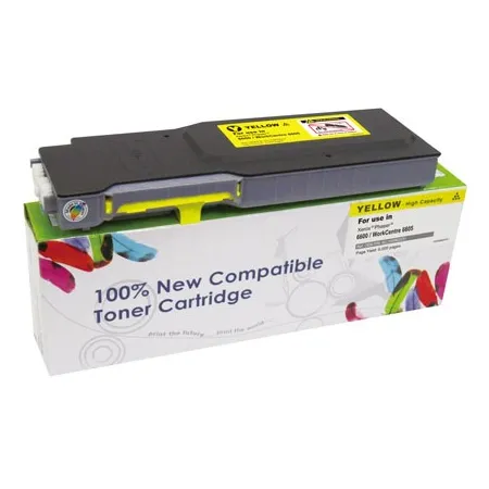 Toner Cartridge Web Yellow Xerox Phaser 6600 zamiennik 106R02235