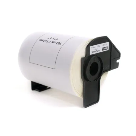 Etykiety JetWorld Zamiennik Brother DK Czarny na Białym 102mm*152mm*200 szt. DK11241, DK-11241