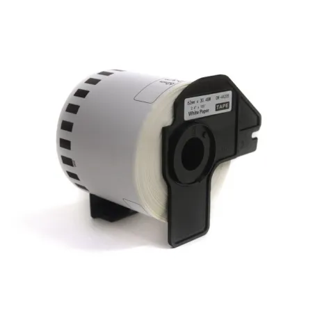 Etykiety JetWorld Zamiennik Brother DK Czarny na Białym 62mm*30.48m DK44205, DK-44205, DK44.205