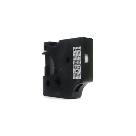 Taśma JetWorld Zamiennik Dymo D1 Czarny na Przezroczystym 9mm x 7m  LM100, LM100Plus, LM100Series, LM120P, LM280, LM300, LM350, LM350D, LM350Series, L