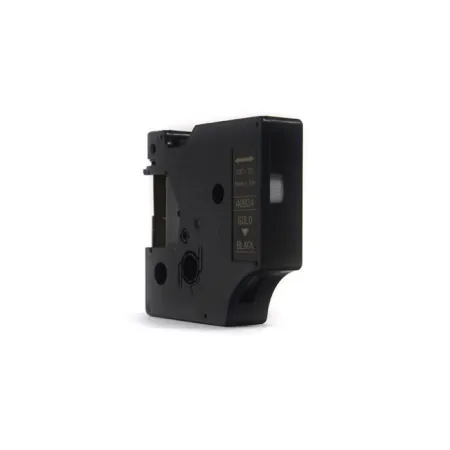 Taśma JetWorld Zamiennik Dymo D1 Złoty na Czarnym 9mm x 7m  LM100, LM100Plus, LM100Series, LM120P, LM280, LM300, LM350, LM350D, LM350Series, LM360D, L