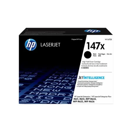 Oryginalny Toner Czarny HP LaserJet Enterprise M611, M612, MFP M634, MFP M635, MFP M636 (147X W1470X)