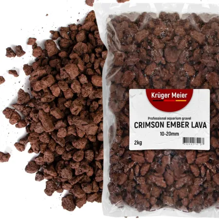 Kruger Meier Crimson Ember Lava 10–20 mm – Lawowe podłoże strukturalne 2 kg-1994697