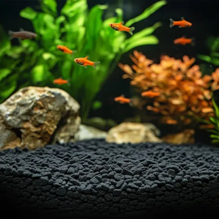 Kruger Meier Onyx Magma Stones 4-8 mm - Żwirek do akwarium 2kg-1994775