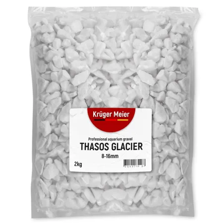 Kruger Meier Thasos Glacier 8–16 mm – Żwirek akwarystyczny 2 kg