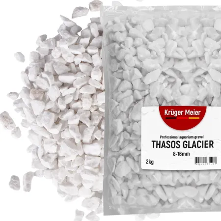 Kruger Meier Thasos Glacier 8–16 mm – Żwirek akwarystyczny 2 kg-1994828