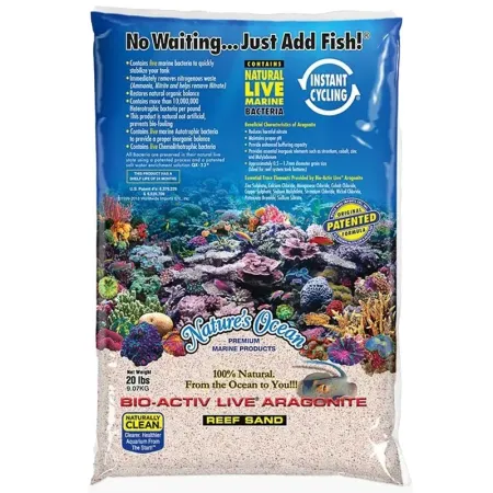 Nature’s Ocean Natural Sand Pink 4,5kg – Żywy piasek morski z biofilmem