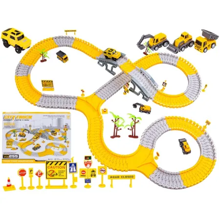 Duży Tor Samochodowy, Wyścigowy PLAC BUDOWY 255 El. Przecena 1-1999016