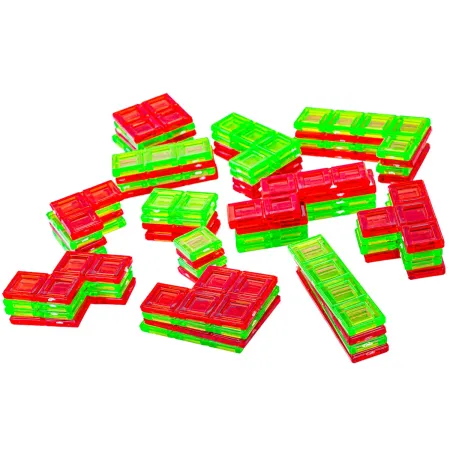 Rodzinna Gra Logiczna Klocki + Podstawka Blokowanie Układanka Z Klockami-2001824