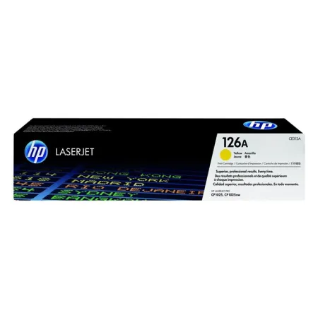 Oryginalny Toner Yellow HP LaserJet CP1025, M175, M275 (126A CE312A)