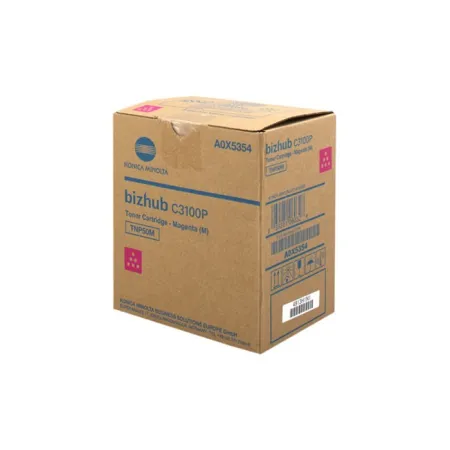 Oryginalny Toner Magenta KonicaMinolta Bizhub C3100P (TNP-50M, TNP50M, A0X5354)