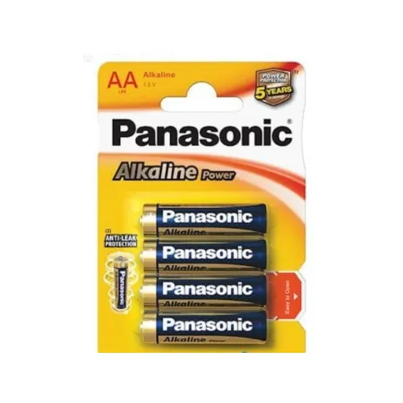 Bateria Alkaliczna Panasonic 1,5V LR6 AA - Blister 4 Sztuki-2002341