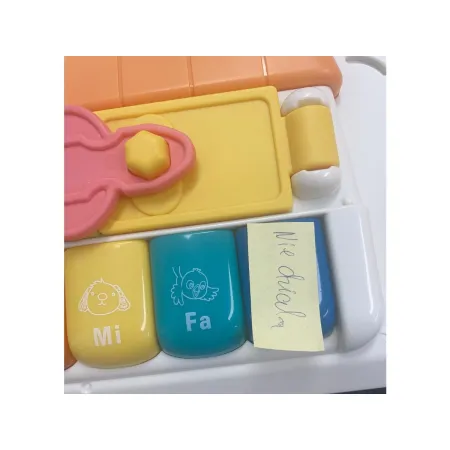 Edukacyjny Interaktywny Stolik Dla Dzieci, Pianinko, Klocki, Melodie Przecena 2-2012718