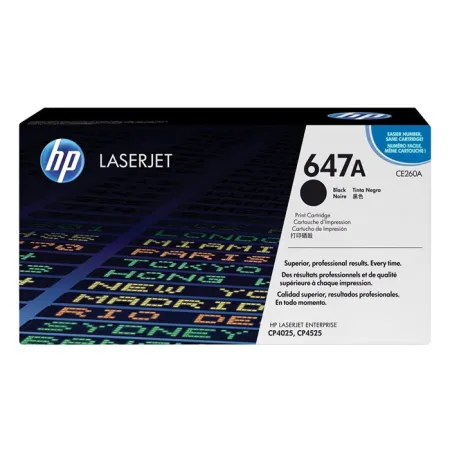 Oryginalny Toner Black HP Color LaserJet CP4520, Enterprise CM4544, CP4025, CP4525 (647A CE260A)