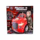 Zestaw Mechanika, Samochód Auto Silnik Do Rozkręcania, Warsztat 61 Elementów, Ciężarówka, Czerwony Truck Przecena 4