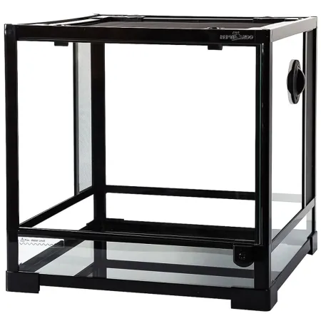 Repti-Zoo Glass Terrarium 45x45x45cm - szklane terrarium z metalową siatką-2025500