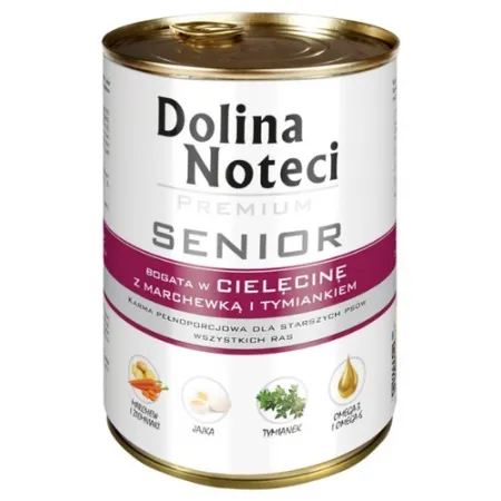 Dolina Noteci Premium Pies Senior Cielęcina puszka 400g-2025654