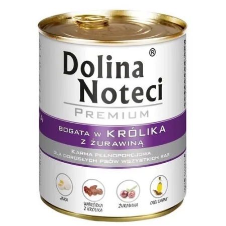 Dolina Noteci Premium Pies Królik i żurawina puszka 800g-2025658