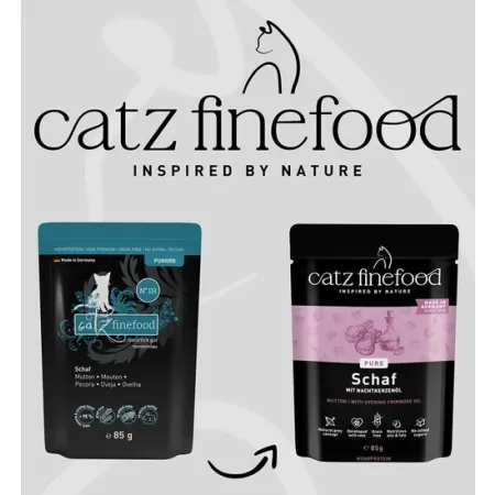 Catz Finefood Pure (Purrrr N.113) Owca saszetka 85g-2025676