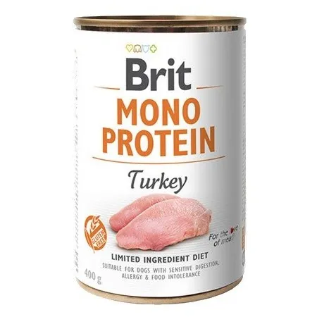 Brit Mono Protein Turkey puszka 400g