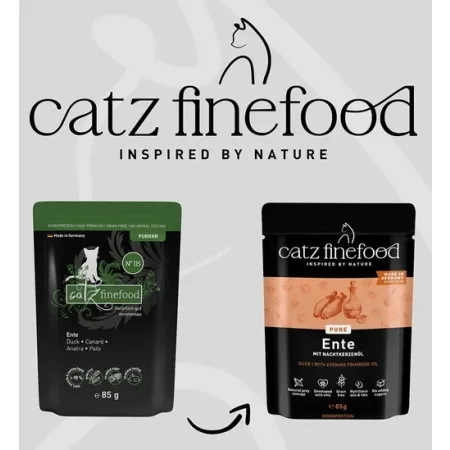 Catz Finefood Pure (Purrrr N.115) Kaczka saszetka 85g-2025721