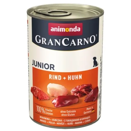 Animonda GranCarno Original Junior Rind Huhn Wołowina + Kurczak puszka 400g-2025950