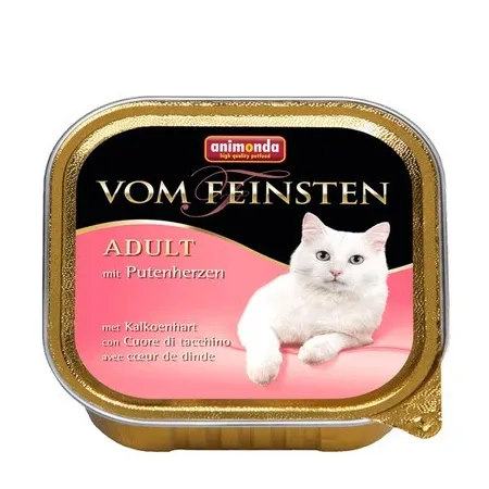 Animonda vom Feinsten Cat Adult z Sercami Indyka tacka 100g-2026016