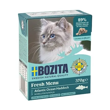Bozita z Rybą Morską (dorszem) kawałki w galaretce kartonik 370g
