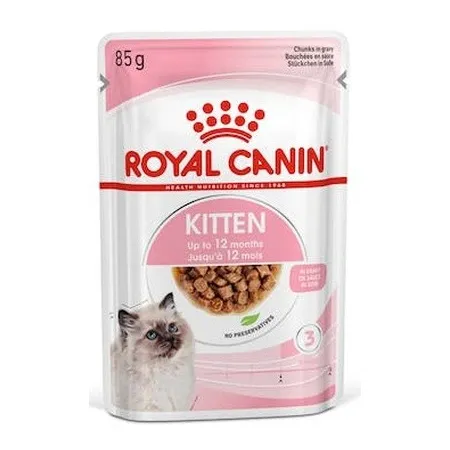 Royal Canin Kitten w sosie karma mokra dla kociąt do 12 miesiąca życia saszetka 85g